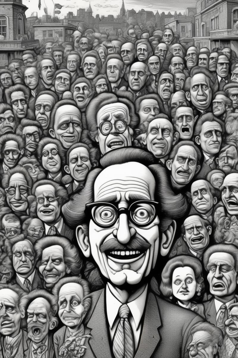 00480-2700696759-_lora_Robert Crumb Style_1_Robert Crumb Style - illustration in the style of Robert Crumb of a president, unique scenes, intrica.png